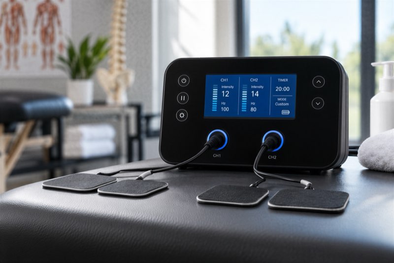 A bio-mimetic electrical stimulation device with electrode pads